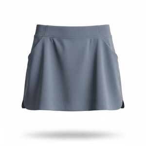 32 Degrees Cool Blue Gray Athletic Skort Skirt Golf Pickleball Tennis Woman Med